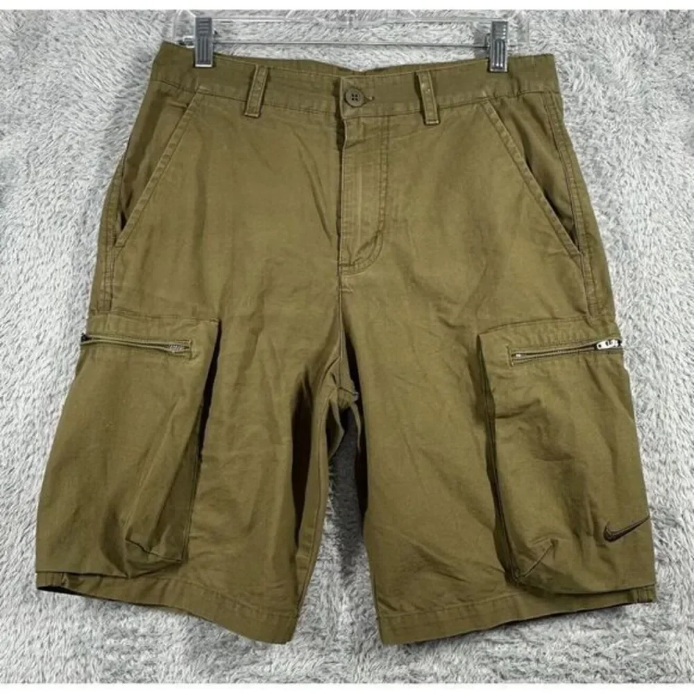 Vintage Nike Cargo Shorts Men Medium‎ 30 Ripstop Hip Hop Rap Y2K
